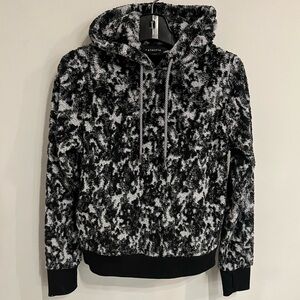 Athleta Black and White Hoodie